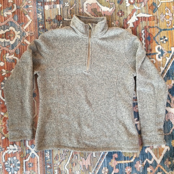 Lands' End Sweaters - Lands’ End Quarter Zip Sweater Fleece